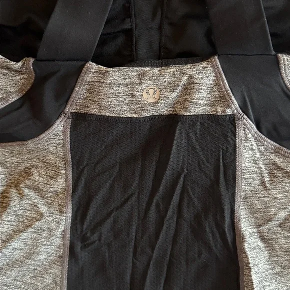 Lululemon Gray and Black Athletic Tank Top - Picture 2 of 3